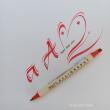 ZIG Calligraphy pen - MS 3400 / PURE RED 020