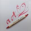 ZIG Calligraphy pen - MS 3400 / ROSE 024