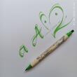 ZIG Calligraphy pen - MS 3400 / SPRING GREEN 047