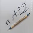 ZIG Calligraphy pen - MS 3400 / STEEL GREY 092