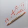 ZIG Calligraphy pen - MS 3400 / ISLAND CORAL 207