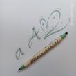 ZIG Calligraphy pen - MS 3400 / SAGEBRUSH 404