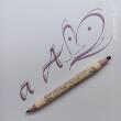 ZIG Calligraphy pen - MS 3400 / PLUM MIST 804