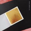 BLATTMETALL   - Echtes Rosenobel Doppelgold 23,5K