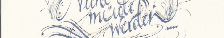 KALLIGRAPHIE - DRUCKE
